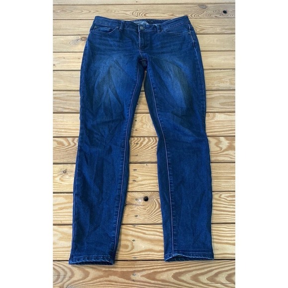 Prana Skinny Jeans Size 8 Short Women’s Blue - Picture 1 of 8